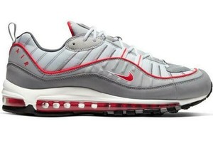 nike air max 98 grey red