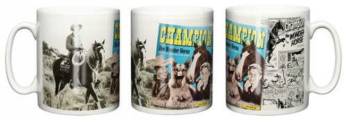 Champion the Wonder Horse Classic USA Western TV Show Coffee Tea Mug Gift - Picture 4 of 4