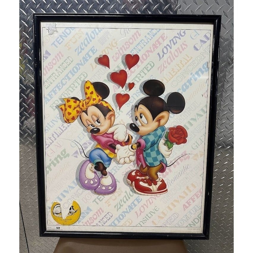 【額装セット】【DEATH NYC】Micky ＆ Minnie’s Love 額装セット】【DEATH NYC】Micky ＆ Minnie's Love