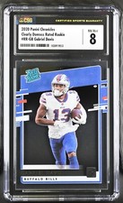 2020 Panini Chronicles - Clearly Donruss Rated Rookie Gabriel Davis #RR-GB (RC)