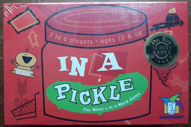 In A Pickle Word Game Complete Dr Toy 10 Best Games Winner 2004 