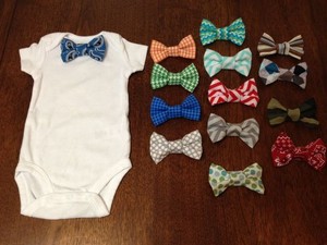 bow tie onesie