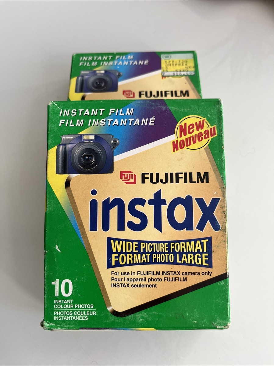 Fuji Film Instax Instant Film Wide Picture Format 10x2 Pack Expired