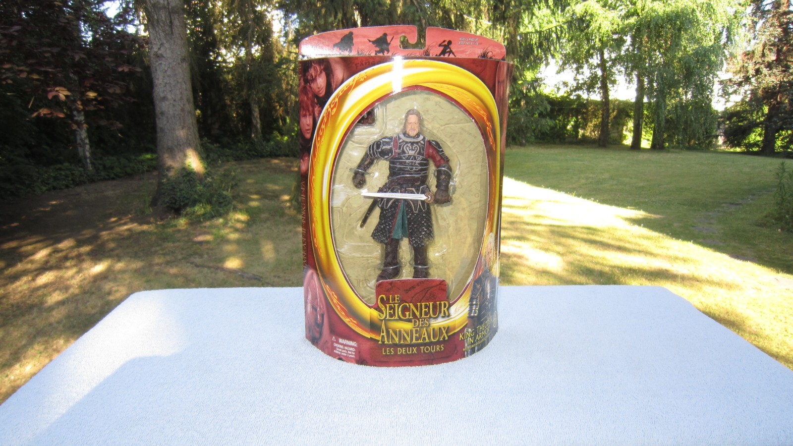 TOY BIZ Signore Degli Anelli Figurina King Theoden In Armatura Neuf
