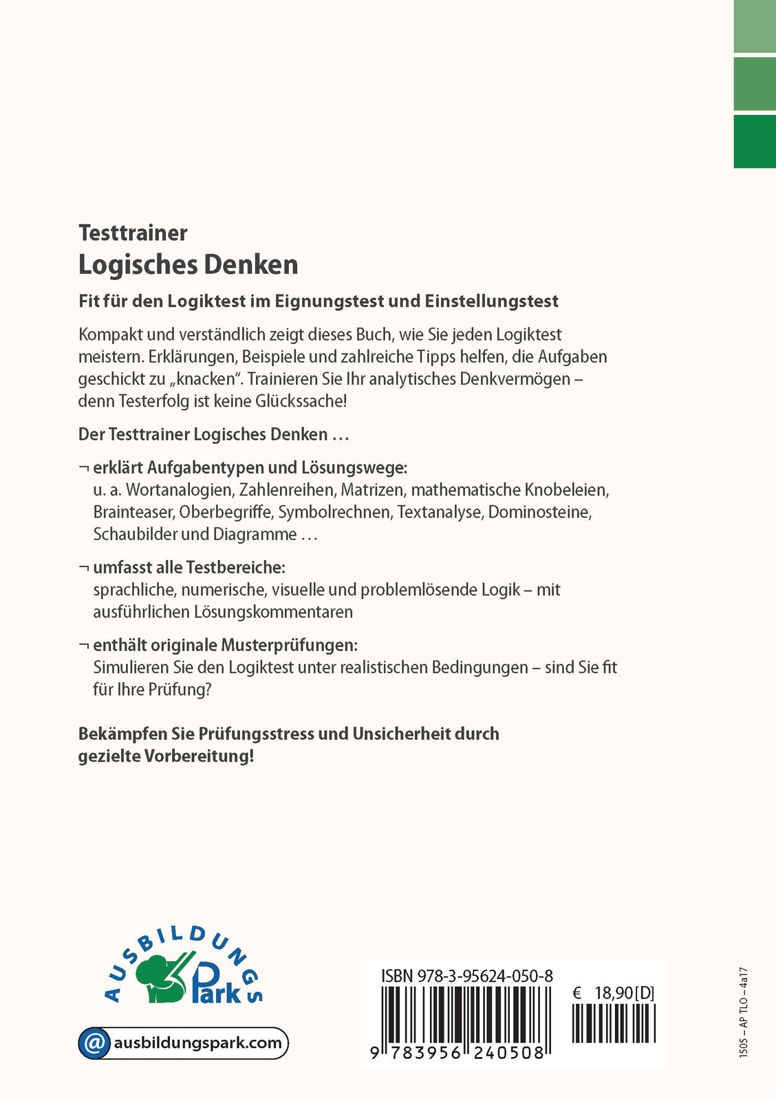 Thumbnail - Testtrainer Logisches Denken | Kurt Guth (u. A.) | Taschenbuch | 304