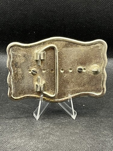 Gürtelschnalle 70er Jahre Border Collie (abgebrochen) - Bild 2 von 2