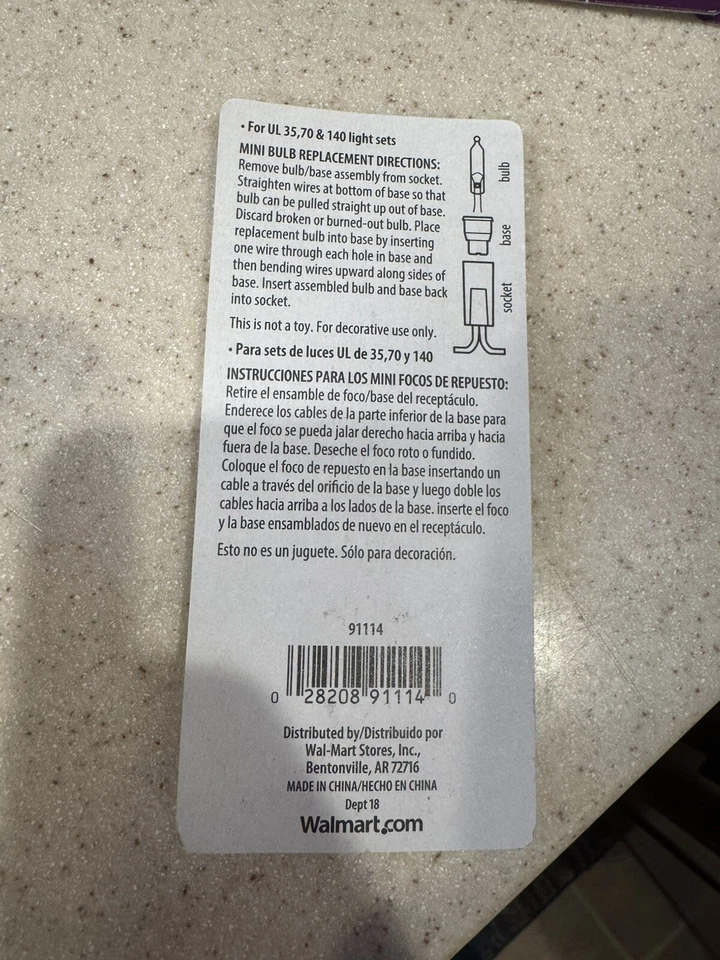 10-pack Light Keeper Pro Clear Mini Lights - 5 Packs - Image 3 of 3