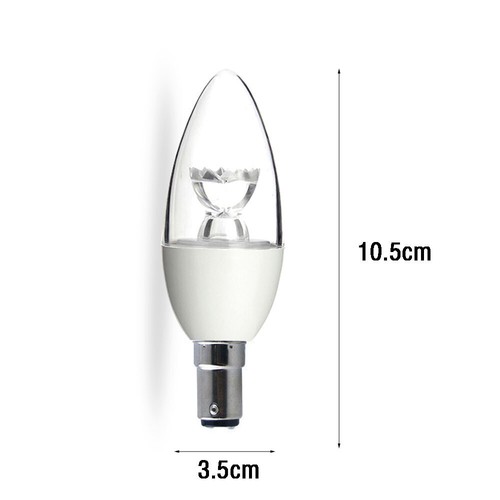 6/12x B15 B22 AC220V 3W 7W 9W White Warm White Spot Light LED Globe Candle Bulb - Picture 8 of 20