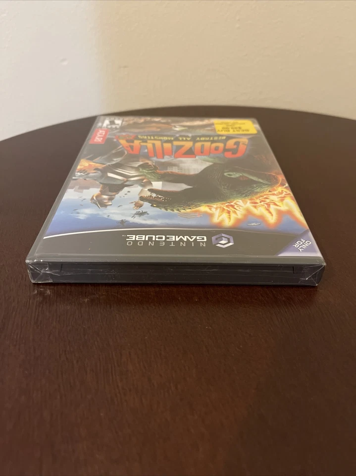 Godzilla Destroy All Monsters Melee (Nintendo GameCube, 2002) SEALED BLACK LABEL - Image 3 of 4