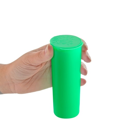 Frascos de dram Loud Lock Pop Top - Contenedores de almacenamiento de alimentos - 60 Dram - 75ct - Verde - Imagen 4 de 14