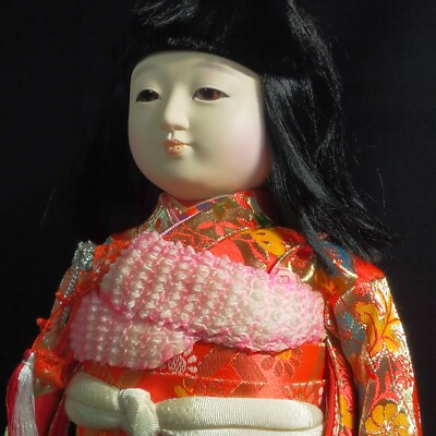 MINT Ichimatsu doll Girl wearing beautiful Furisode Kimono
