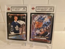 2020-21 UD Joseph Woll Young Guns & Young Guns Canvas Mint KSA 10