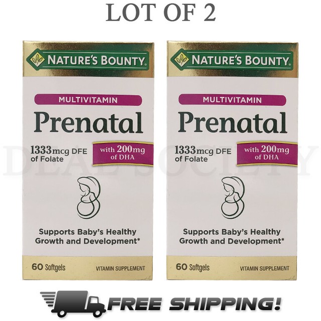 Cvs Women S Prenatal Dha Multivitamin Dietary Suplement 200 Mg For Sale Online Ebay