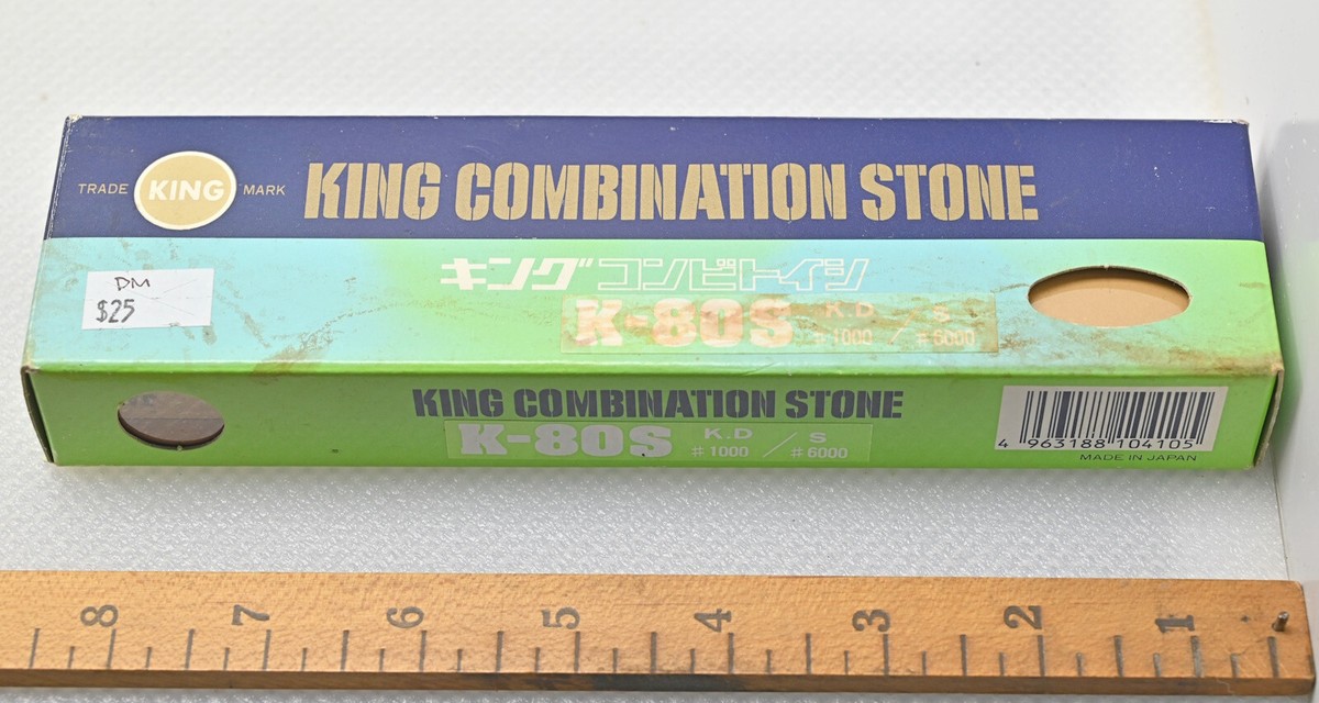 4回ほど使用したKING ダイヤモンドシャープニングストーン No.1000 4回ほど使用したKING ダイヤモンドシャープニングストーン No