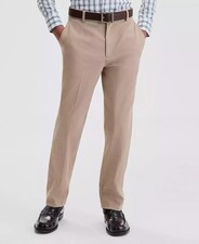 B By Brooks Brothers Kid's Boy's Beige Classic-Fit Dress Pants Size 10R