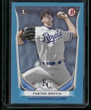2014 Bowman Draft #DP24 Foster Griffin Blue #/399