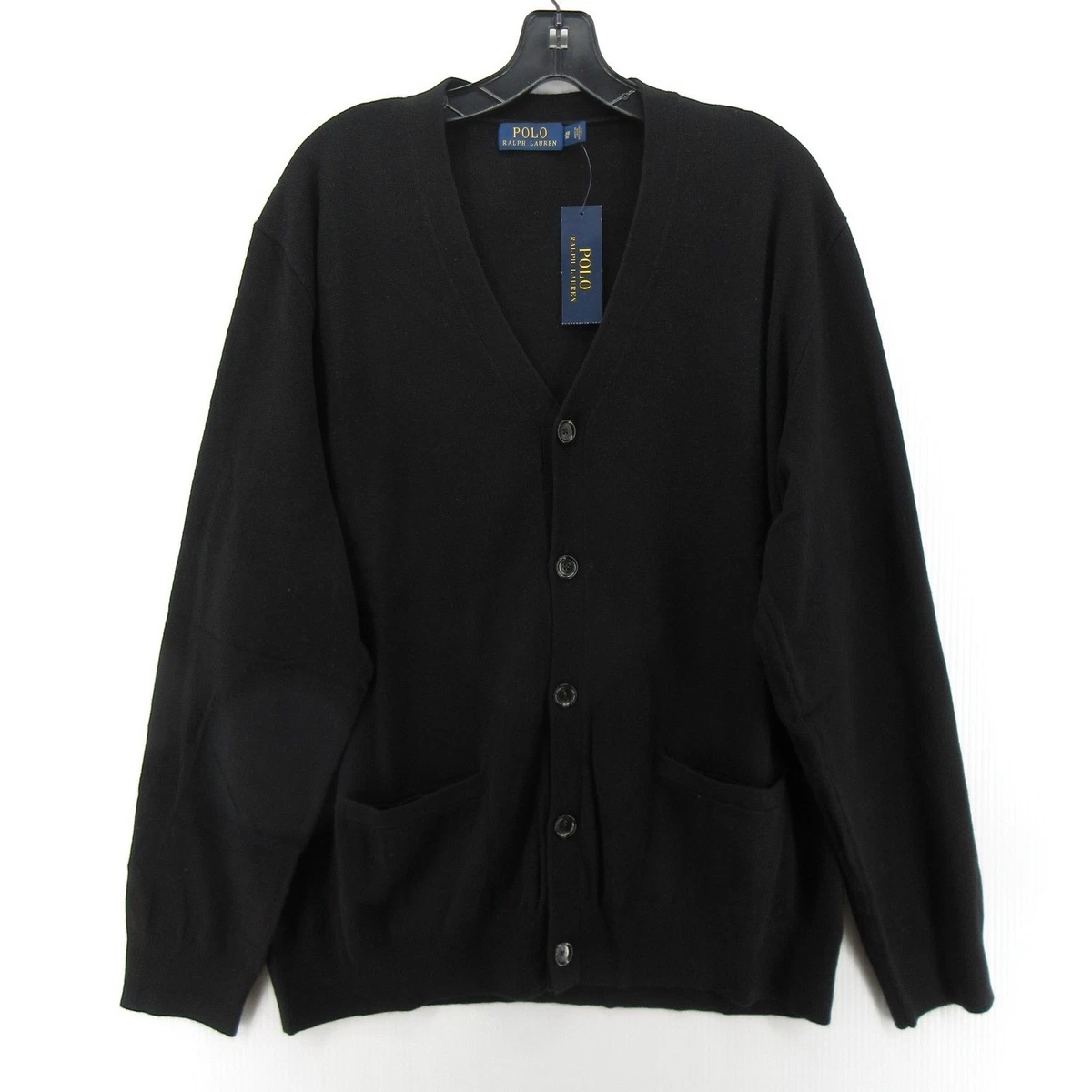 Polo Ralph Lauren Black Cardigan Sweaters for Men for sale | eBay