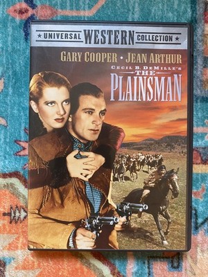 The Plainsman Classic Western Vintage DVD Movie Not Tested 