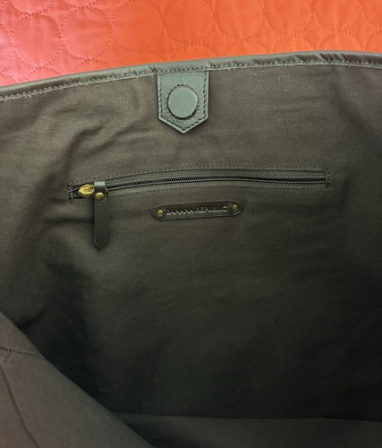 New Banana Republic Leather Shoulder Bag Brown Color - Picture 4 of 5