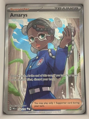 Amarys Ultra Rare SV: Prismatic Evolutions 132/131 NM