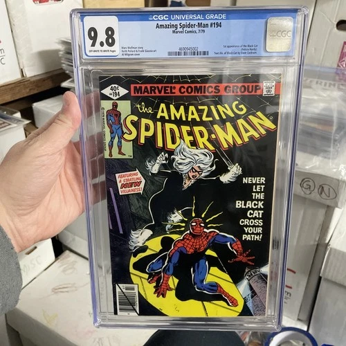 Amazing Spider-Man #194 CGC 9.8 First Appearance of Black Cat