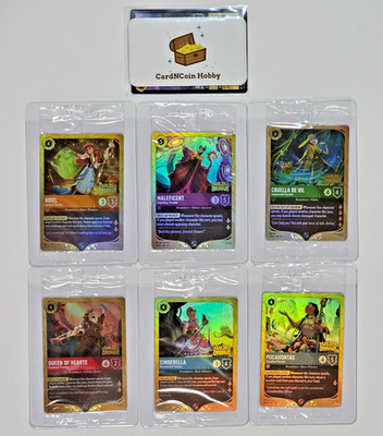 Lorcana Wilds Unknown - Prerelease Full Set of Promos - SEALED