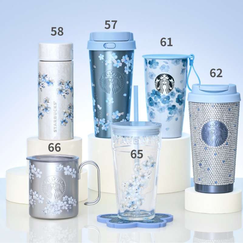 Starbucks Japan SAKURA 2026 1st &2nd Cherry Blossom Mug Tumbler