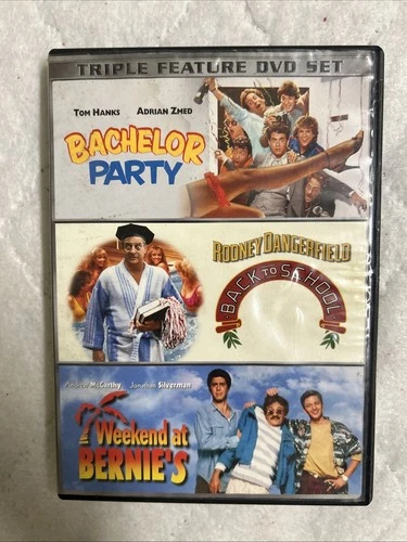 Bachelor Party / Back to School / Weekend At Bernie's Triple Feature 3 Dvd Set