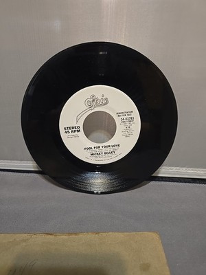 Mickey Gilley Fool for Your Love DJ Promo 45 7'' Vinyl Country 