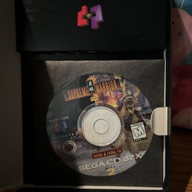 SUPREME WARRIOR Sega CD 32X Complete Great CONDITION