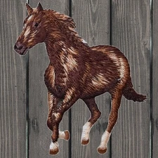 Horse Embroidered Patch — Iron On