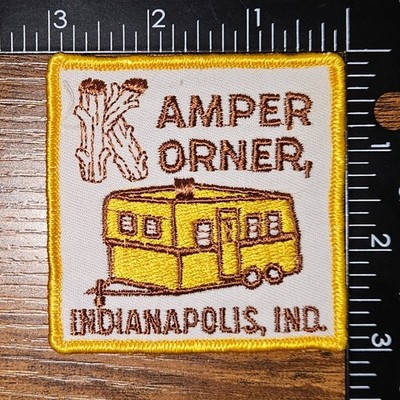 Kamper Korner Indianapolis Indiana Camper Vintage Patch