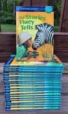 Lot of 20 Children’s books The Stories Huey Tells New Stepping Stones Chapter