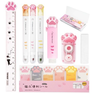 Schreibwaren Set Kawaii, Cute School Stuff, Schulsachen Mädchen Aesthetic, Ka...