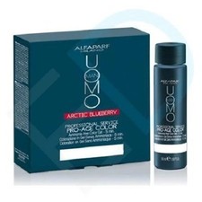Alfaparf Uomo Artic Blueberry 5 Light Natural Brown Pro-Age Color 1.69 oz (3pk)