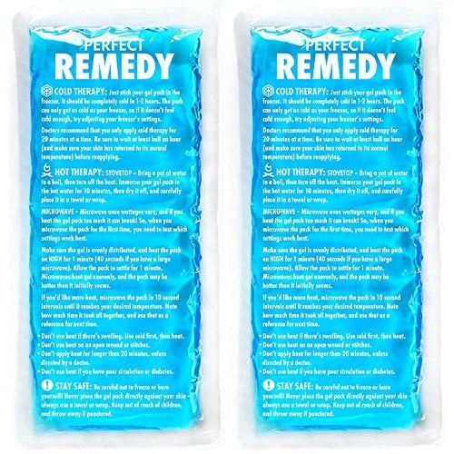 Gel Ice Packs for Injuries Reusable Hot Pack & Cold Pack Compress for Injury, Pa - Picture 12 of 12