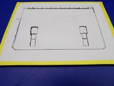 Beech 95 / D95A LH INBD / RH OTBD LWR Cowling Door P/N 95-910011-479 (0326-408)