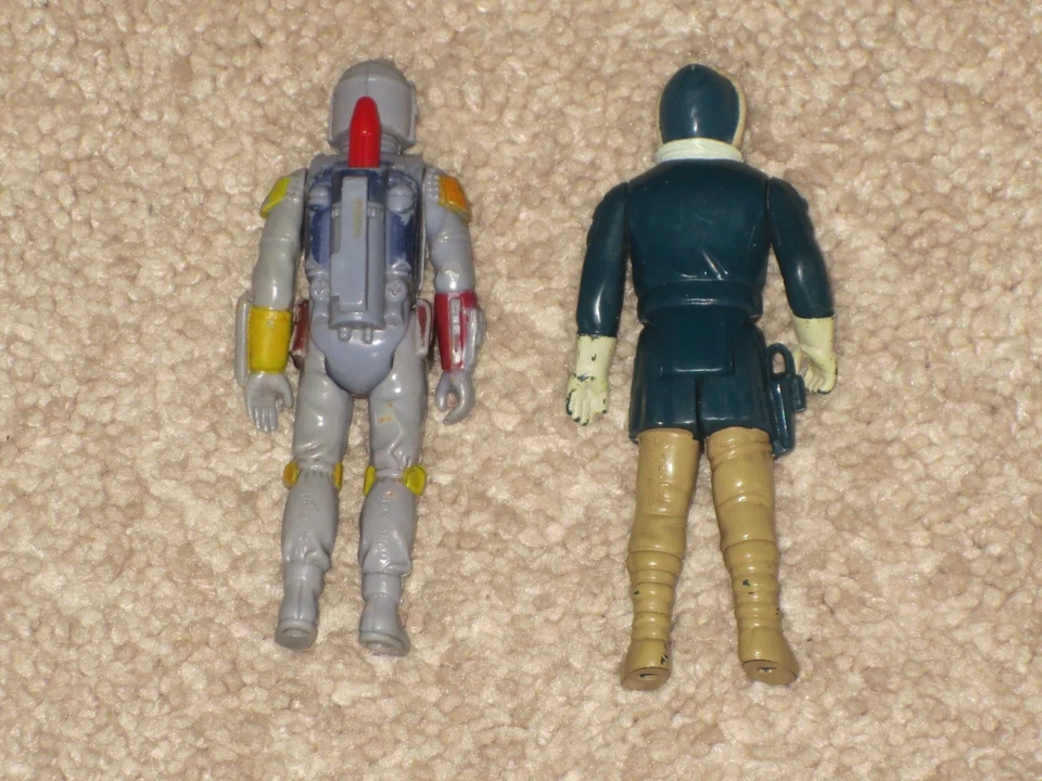Vintage Boba Fett Han Solo Hoth Star Wars Action Figure Bundle 2 Figures LOT - Image 2 of 2