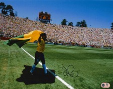 ROMARIO SIGNED BRAZIL WORLD CUP 1994 14X11 PHOTOGRAPH (ACG CERT AG17885)