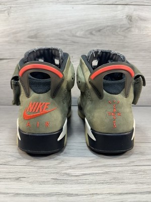 Jordan 6 Retro x Travis Scott Olive - Size 8.5 193150605352