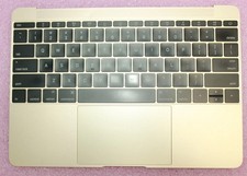 OEM Apple Macbook 12 A1534 2016 Top Case Palmrest w/ Touchpad 613-01195-04 Gold