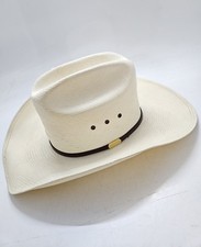 Stetson 10X Maddock Straw Cowboy Hat MEN'S SIZE 7