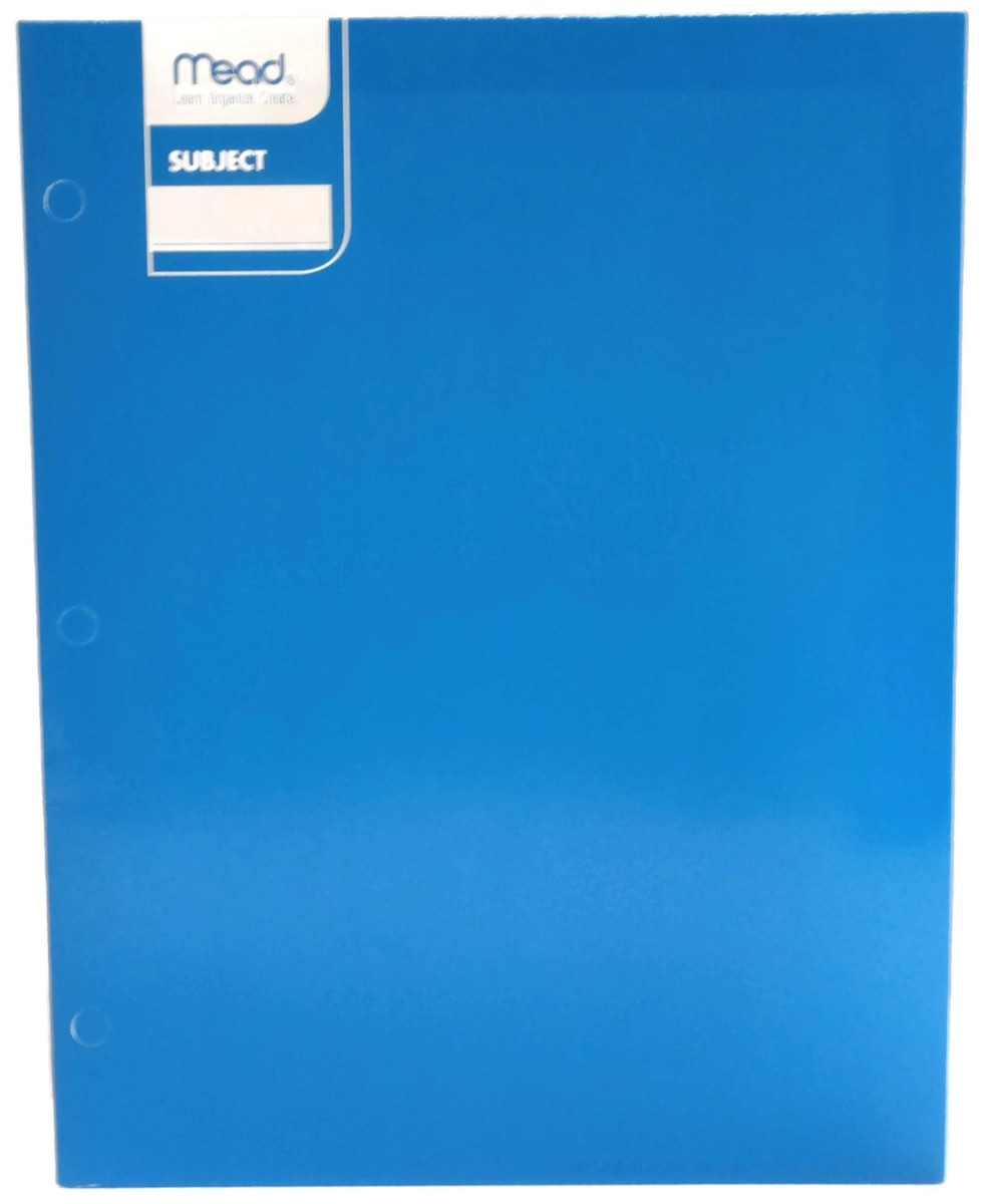 フォルダー5  12インチ Specialty Vanilla Folders - Two-Hole Punch - 9 1/2 x 12