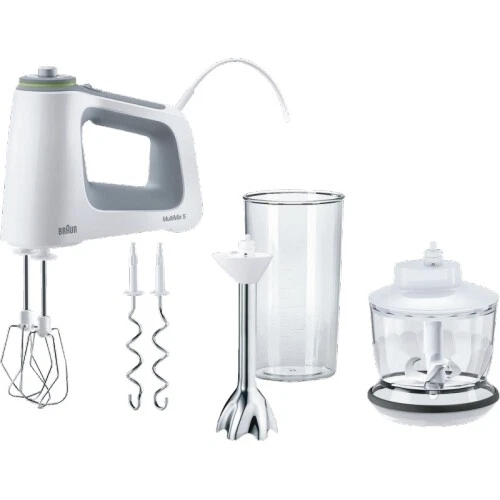 Braun Domestic Home HM 5137WH Handmixer 9 Geschwindigkeitsstufen 750 Watt