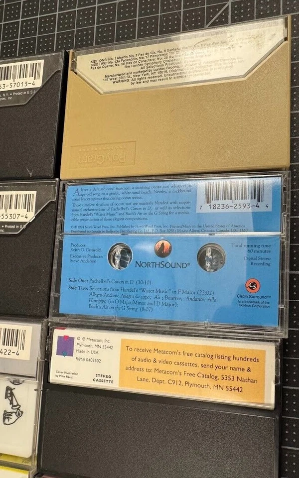 8 Cassette Tape Lot Christmas Country Music + 4 Classical DOLLY Mathis CARPENTER - Image 3 of 4