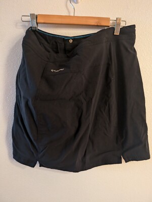 Columbia Skort Femme 18W Noir Athlétique Omni Bouclier Golf Extérieur
