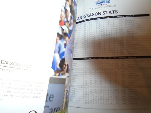 Chicago Cubs 2016 World Series Champions official MLB collectors edition Book - Picture 3 of 6