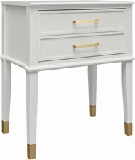 Westerleigh End Table, White