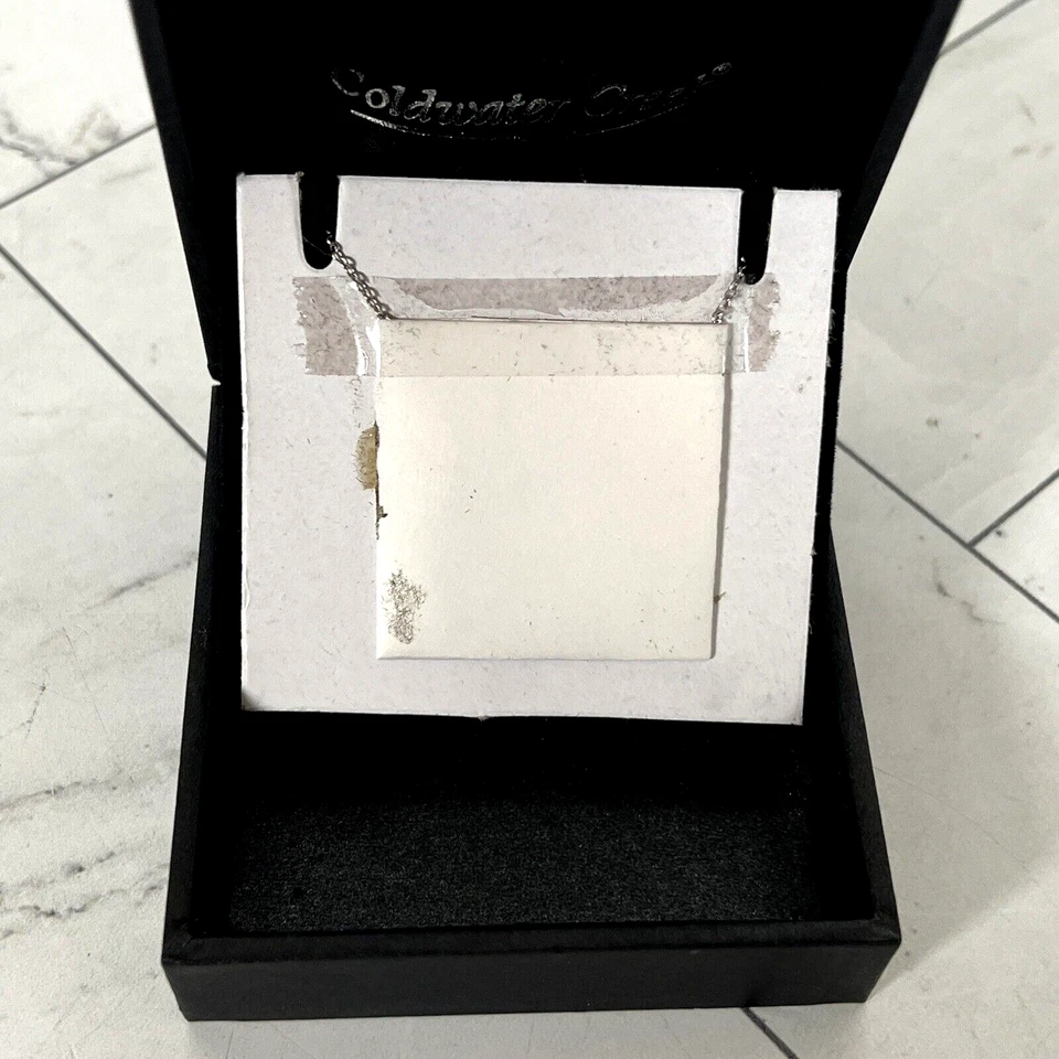 Coldwater Creek Ametista Viola & Argento Sterling Lacrima Set Orecchini Collana - Immagine 3 di 4