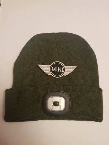OLIVE GREEN LED BEANIE HAT ENTHUSIAST 